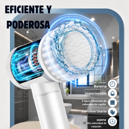 Cepillo Eléctrico Giratorio 5 en 1